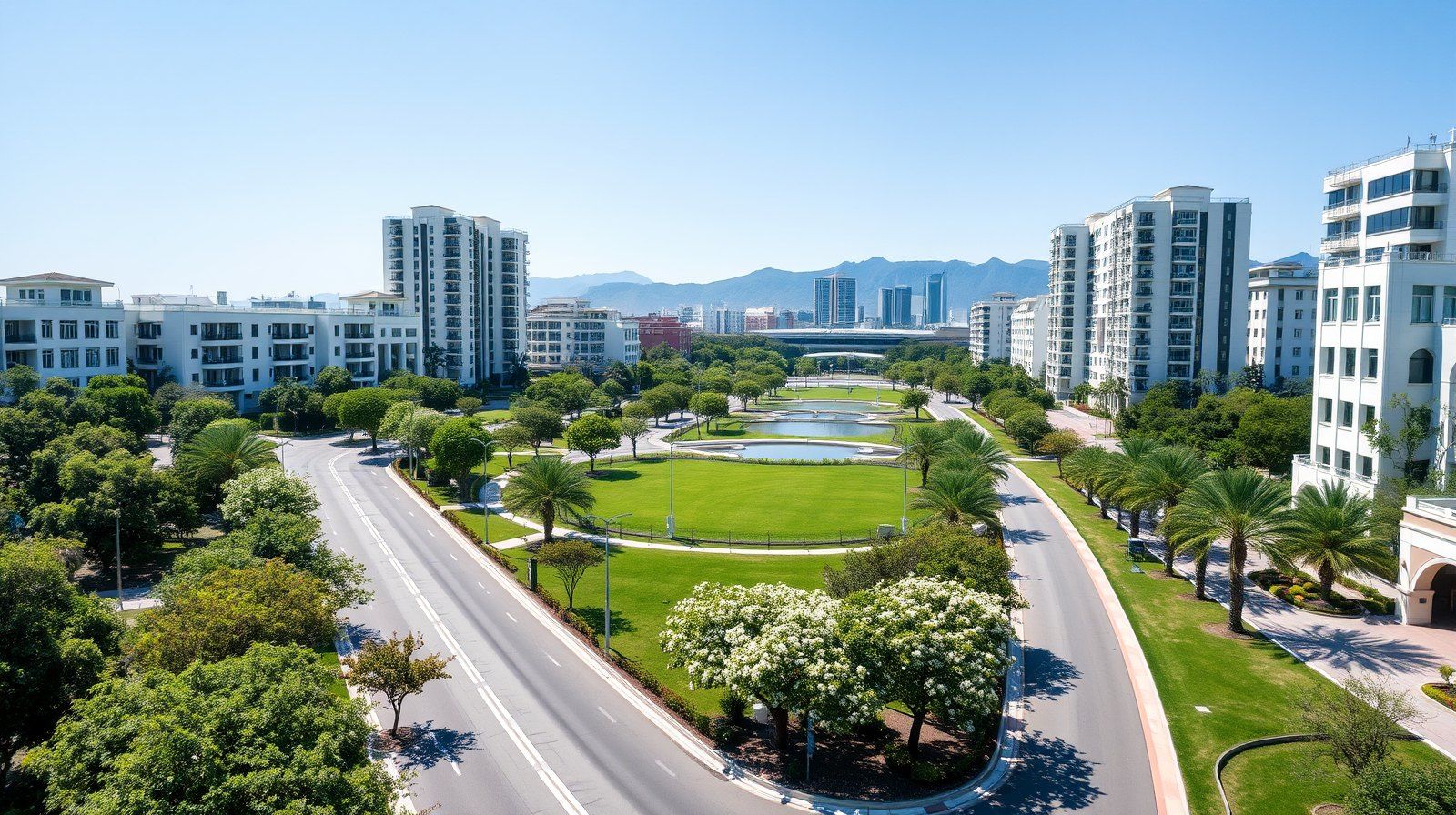 北區城市景觀 AI 意象圖
