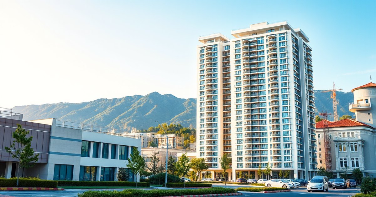 台中住宅示意圖（AI 生成，非實景）