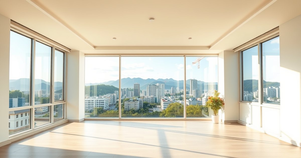 台中住宅示意圖（AI 生成，非實景）