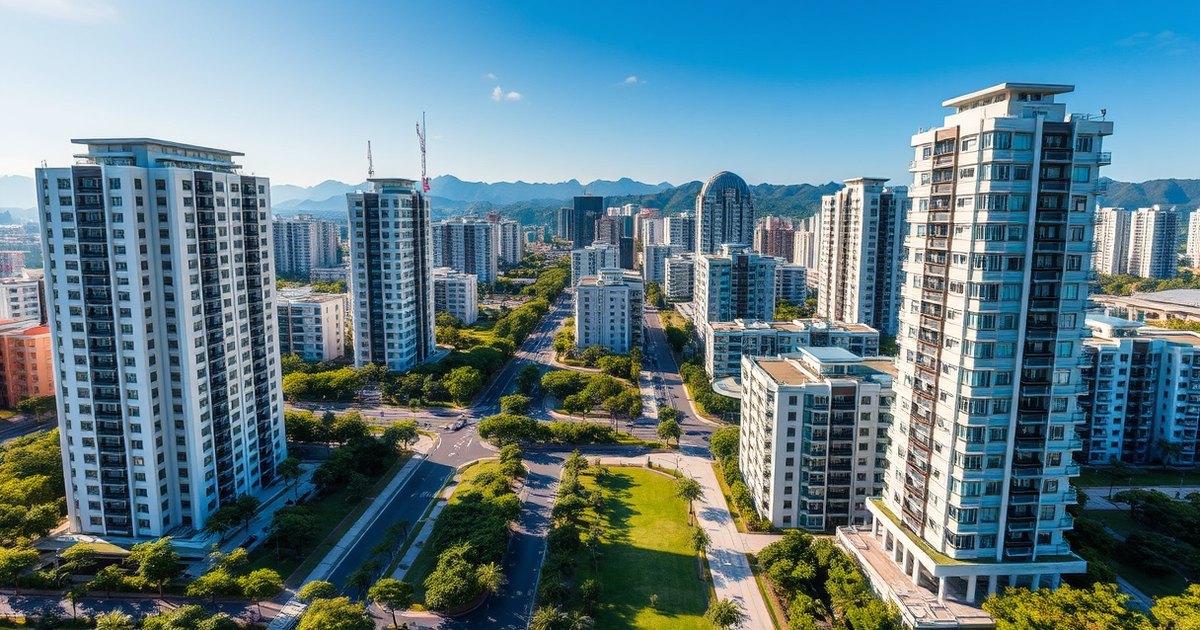 台中住宅示意圖（AI 生成，非實景）