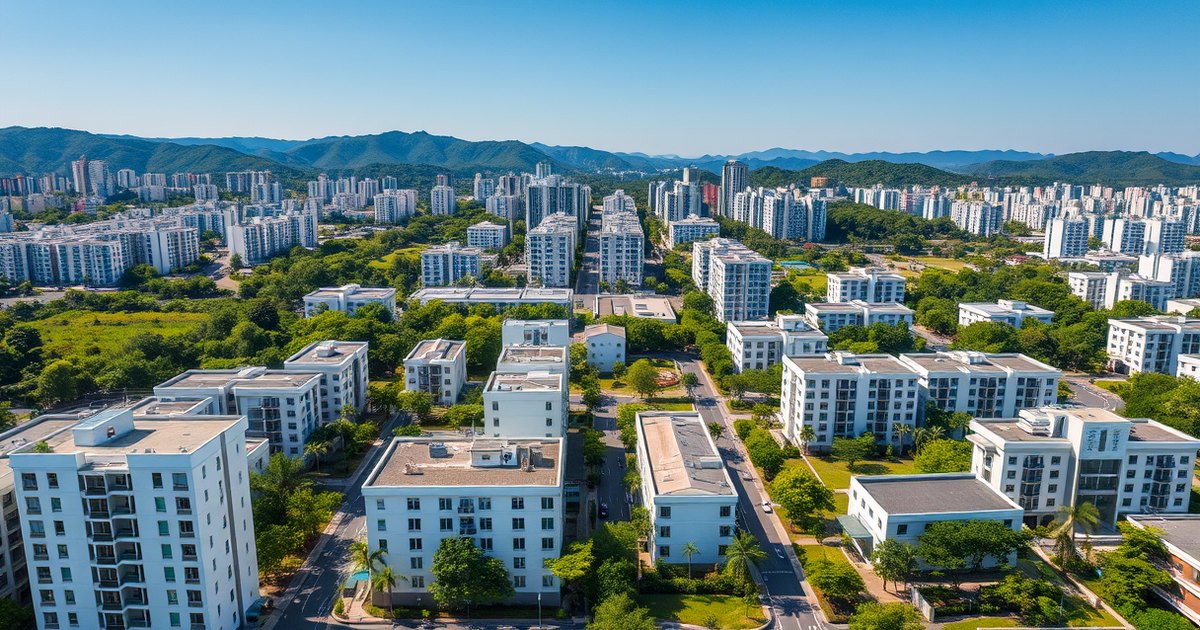 台中住宅示意圖（AI 生成，非實景）