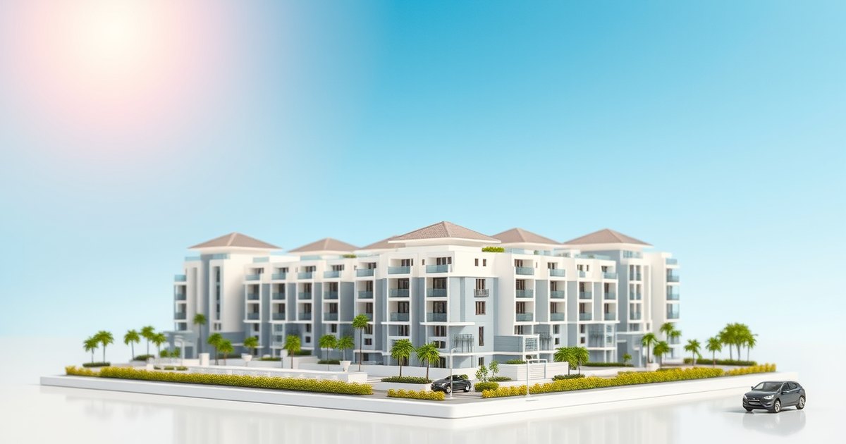台中住宅示意圖（AI 生成，非實景）