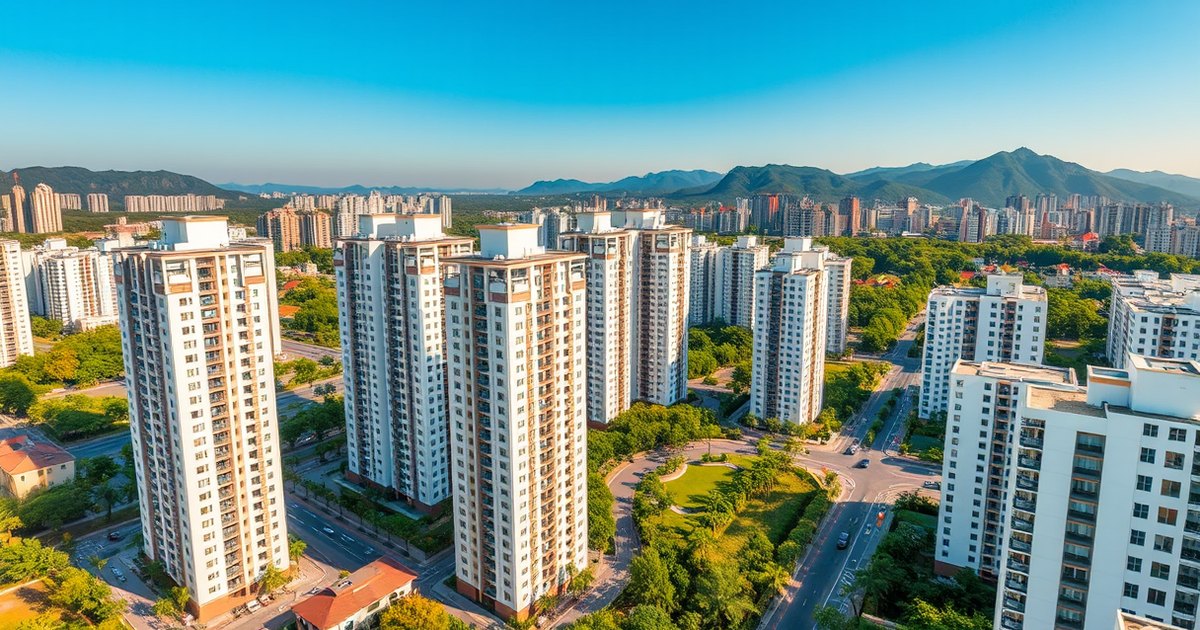台中住宅示意圖（AI 生成，非實景）