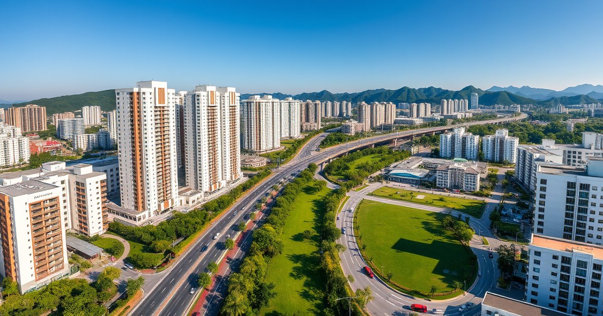 台中住宅示意圖（AI 生成，非實景）