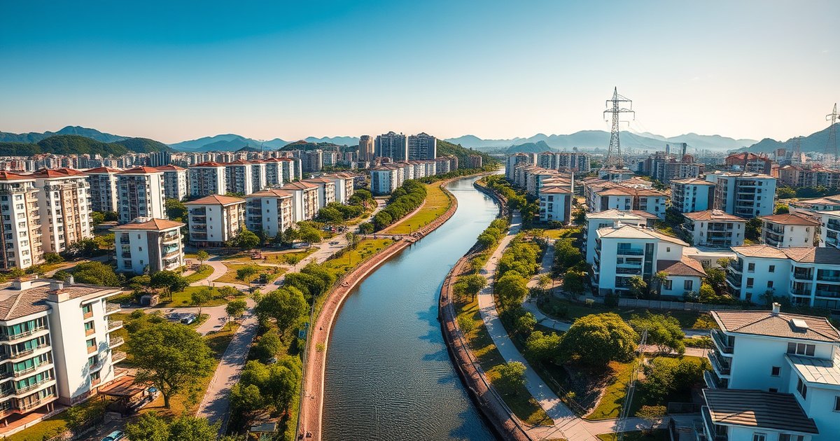 台中住宅示意圖（AI 生成，非實景）