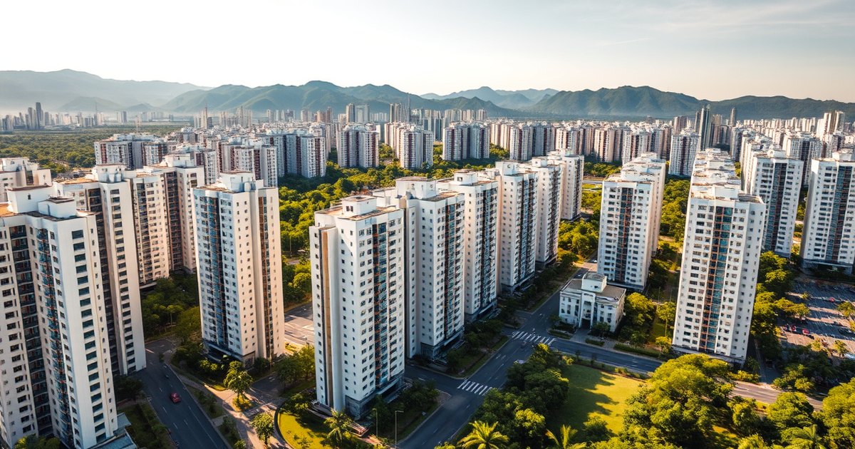 台中住宅示意圖（AI 生成，非實景）