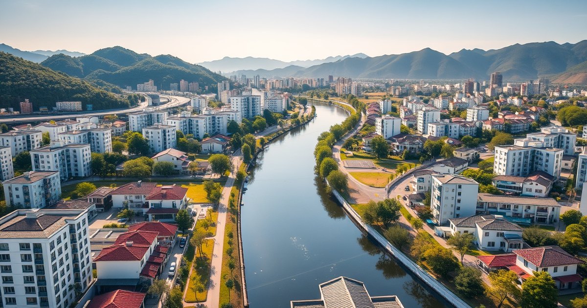 台中住宅示意圖（AI 生成，非實景）