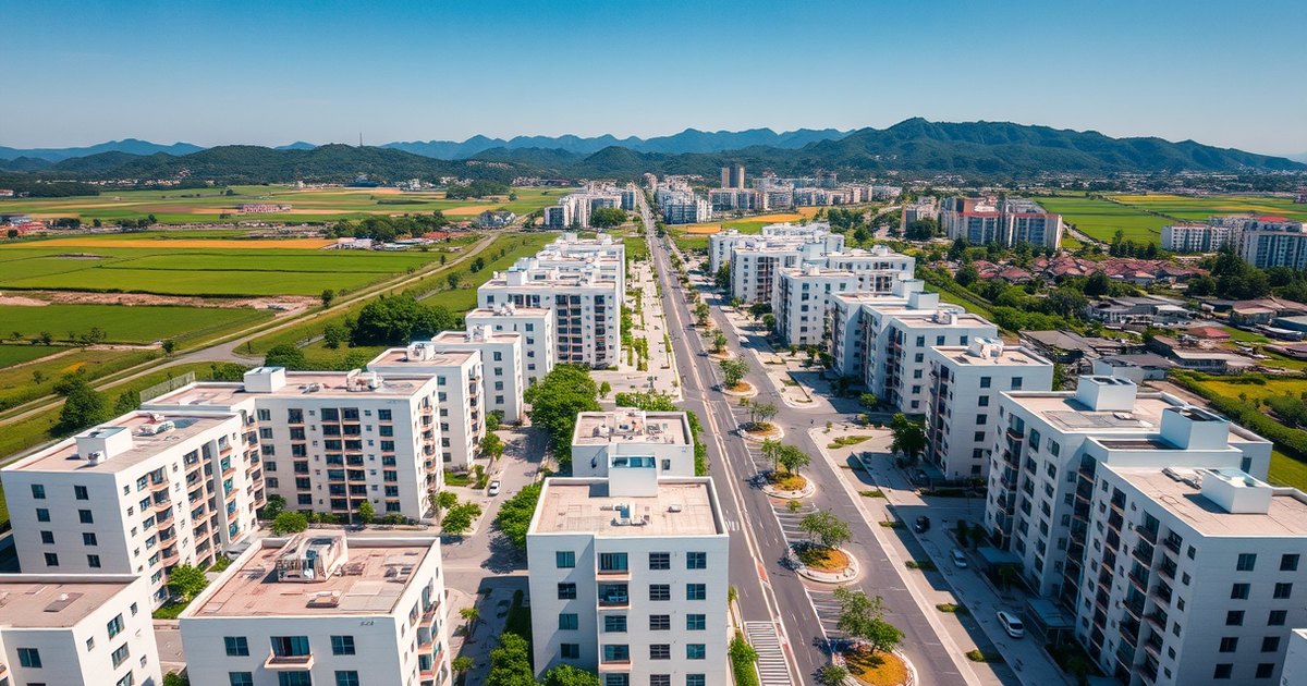 台中住宅示意圖（AI 生成，非實景）
