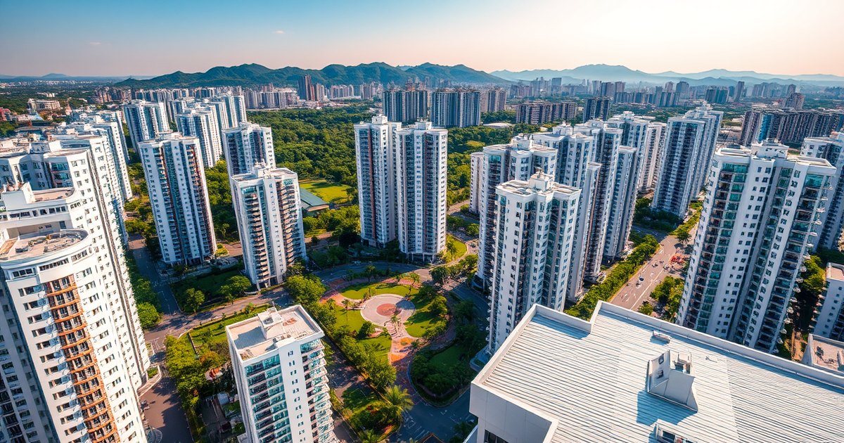 台中住宅示意圖（AI 生成，非實景）