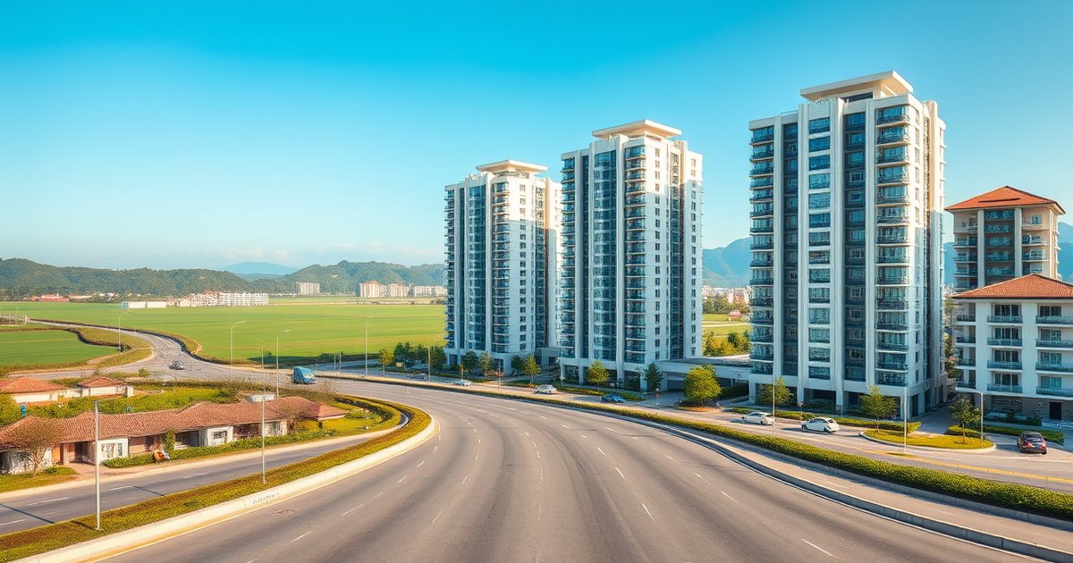 台中住宅示意圖（AI 生成，非實景）
