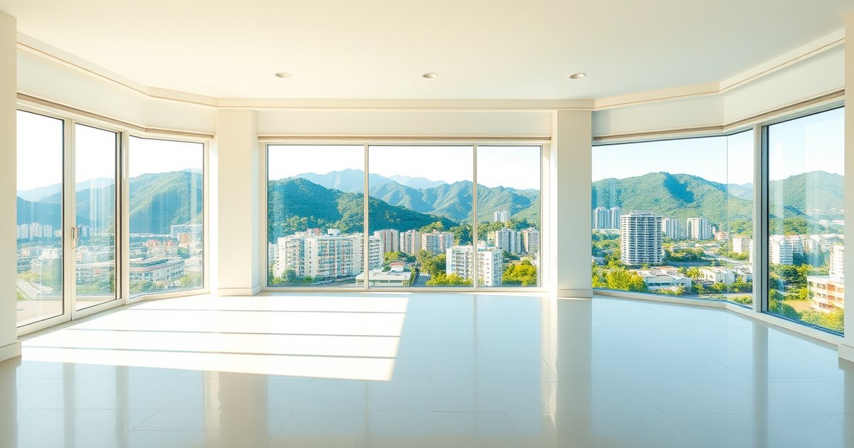 台中住宅示意圖（AI 生成，非實景）