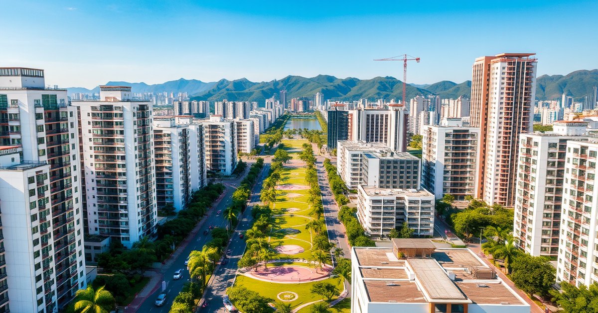 台中住宅示意圖（AI 生成，非實景）