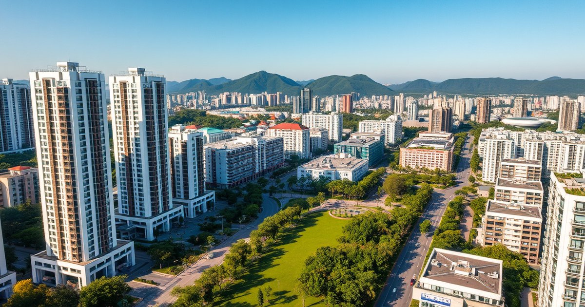 台中住宅示意圖（AI 生成，非實景）