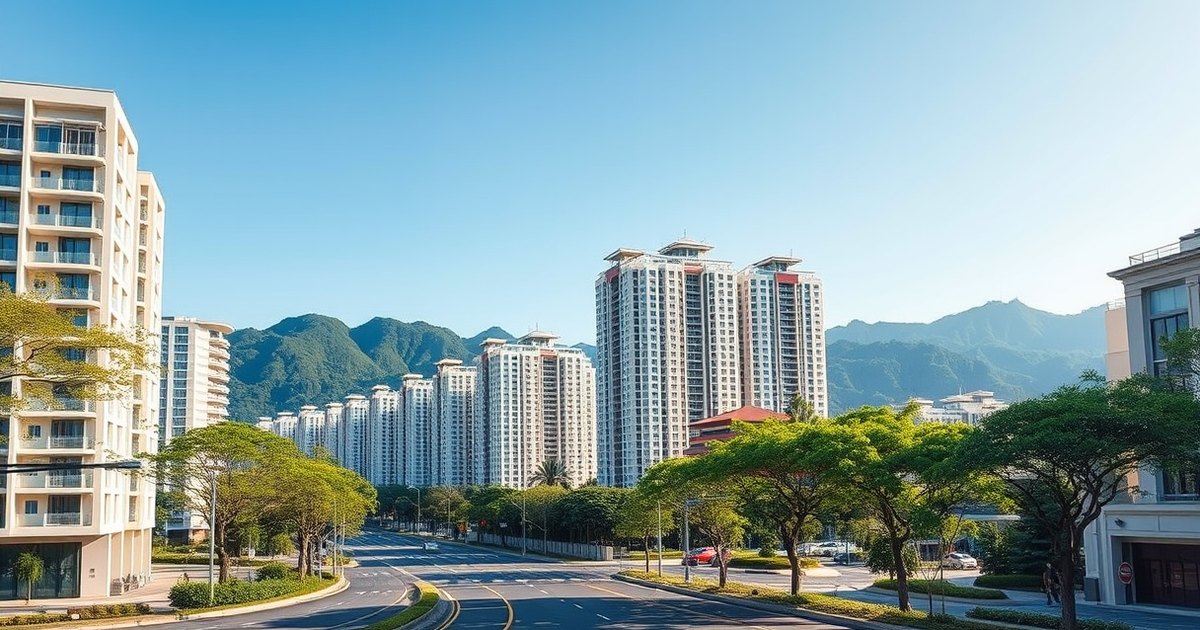 台中住宅示意圖（AI 生成，非實景）