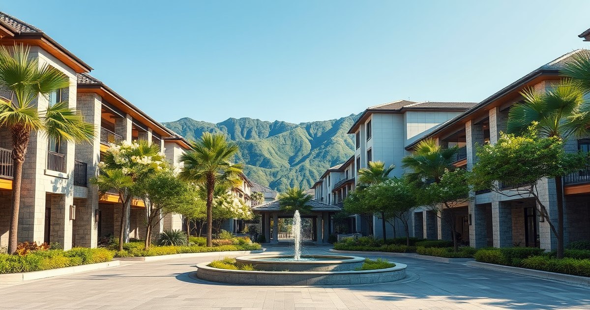 台中住宅示意圖（AI 生成，非實景）