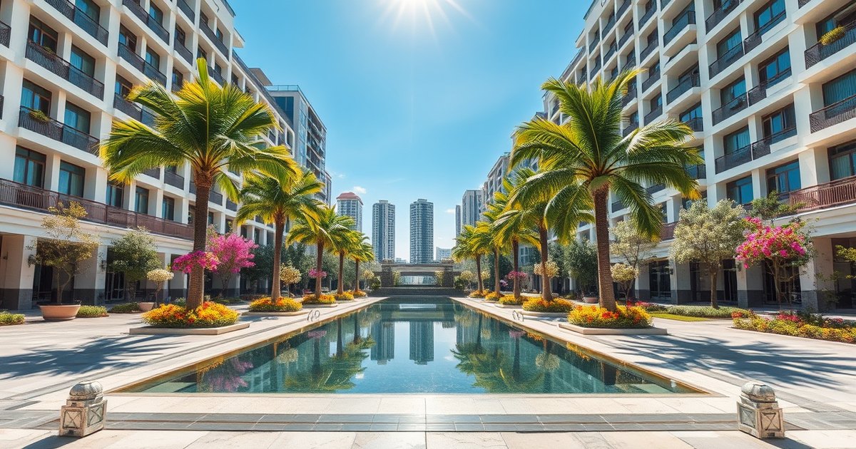 台中住宅示意圖（AI 生成，非實景）