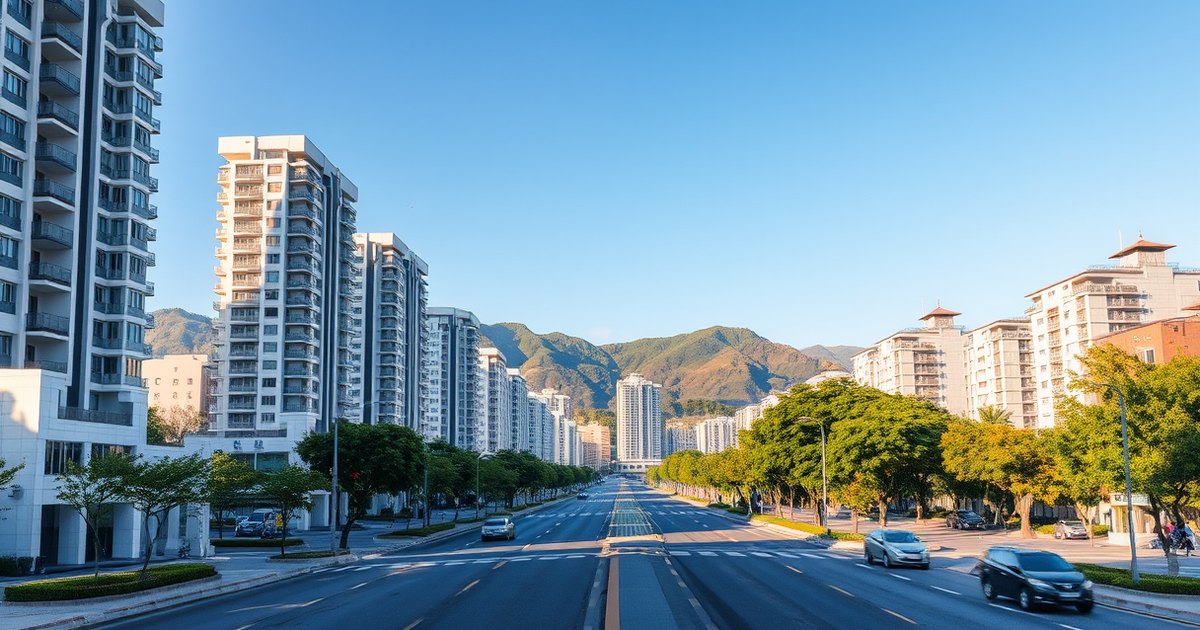 台中住宅示意圖（AI 生成，非實景）