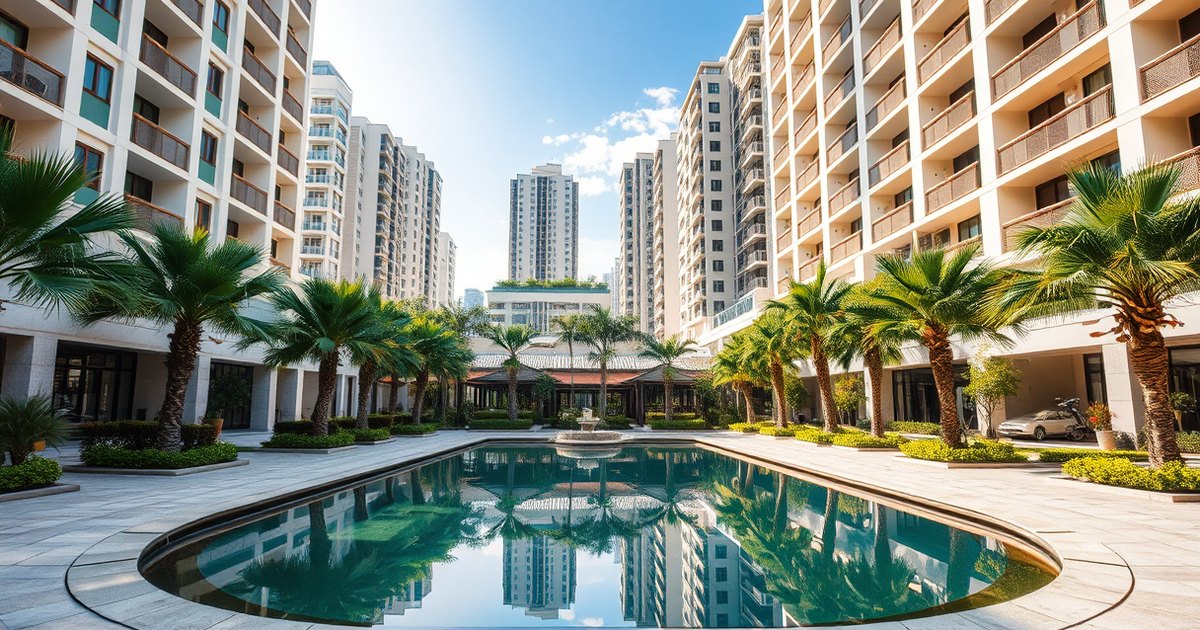 台中住宅示意圖（AI 生成，非實景）