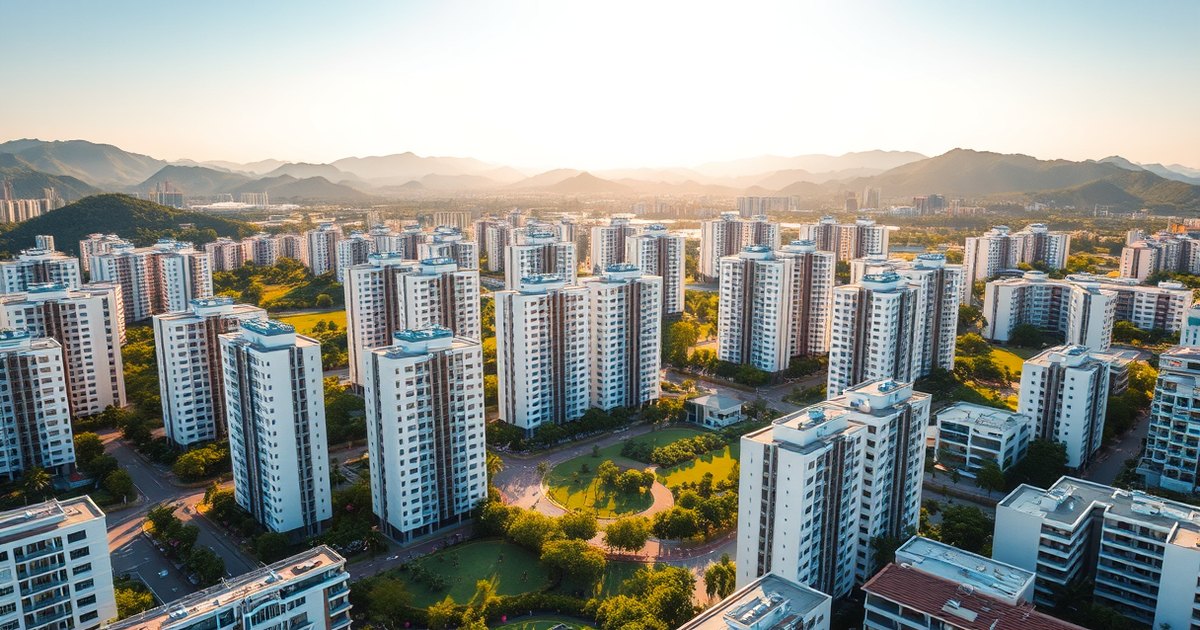 台中住宅示意圖（AI 生成，非實景）