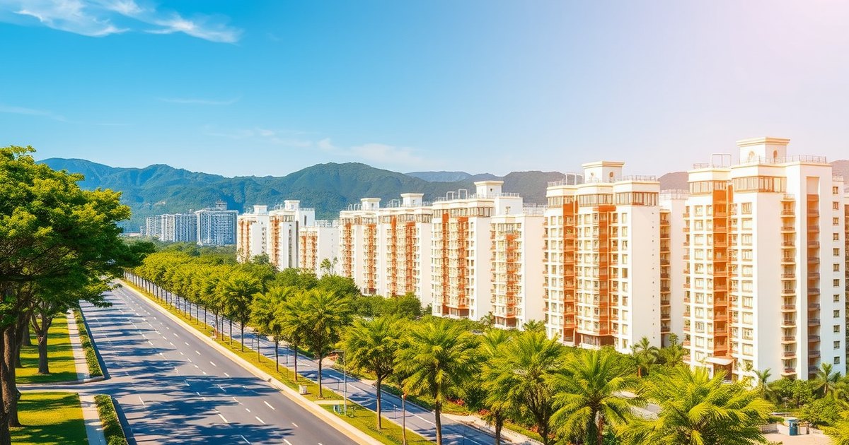 台中住宅示意圖（AI 生成，非實景）