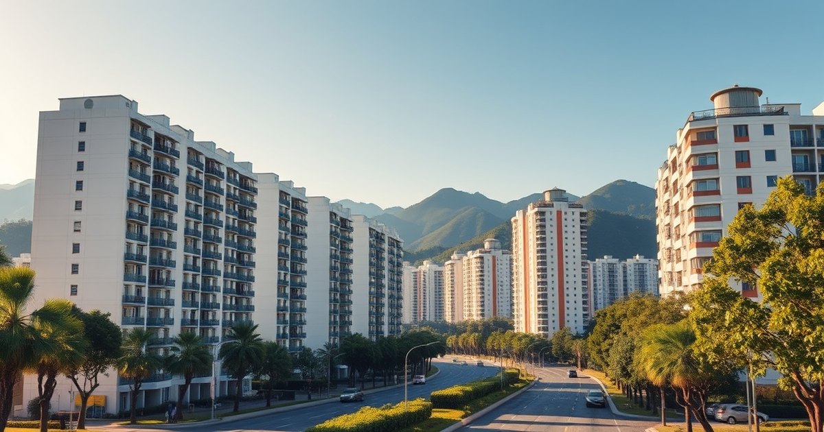 台中住宅示意圖（AI 生成，非實景）