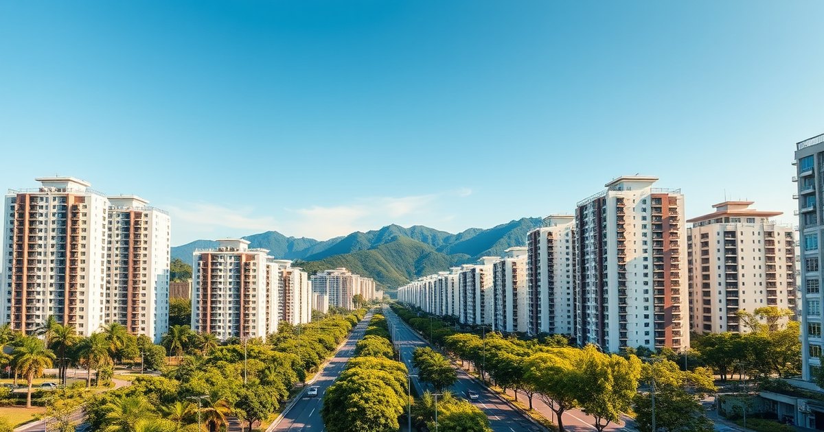 台中住宅示意圖（AI 生成，非實景）