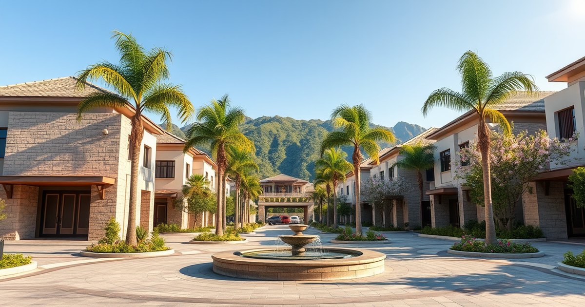 台中住宅示意圖（AI 生成，非實景）