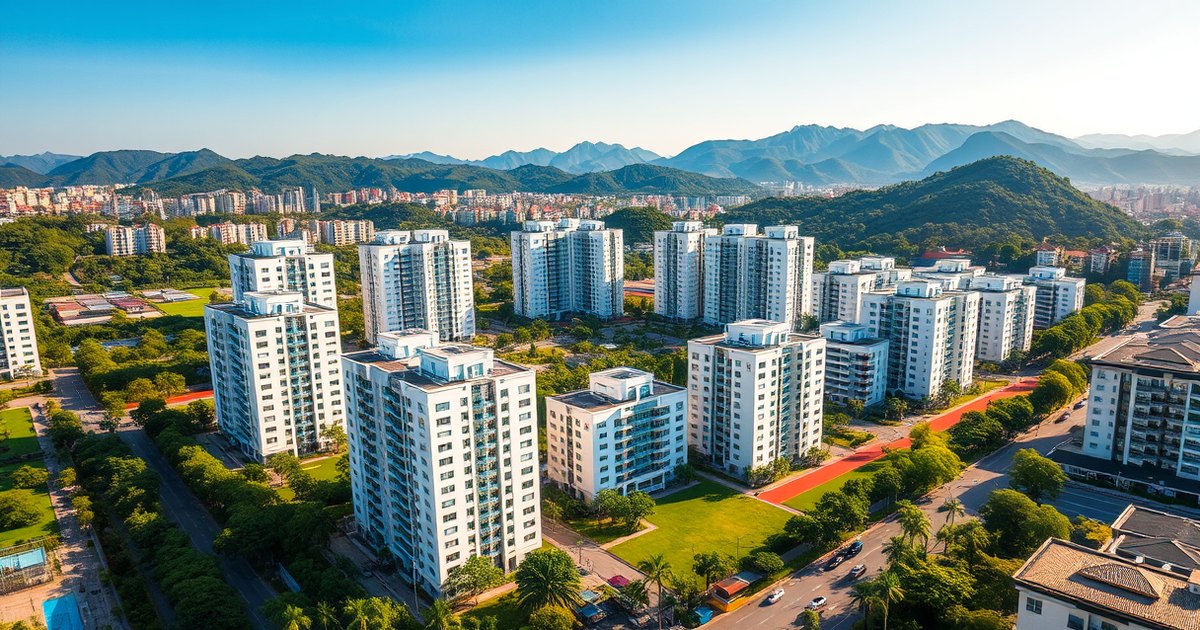台中住宅示意圖（AI 生成，非實景）