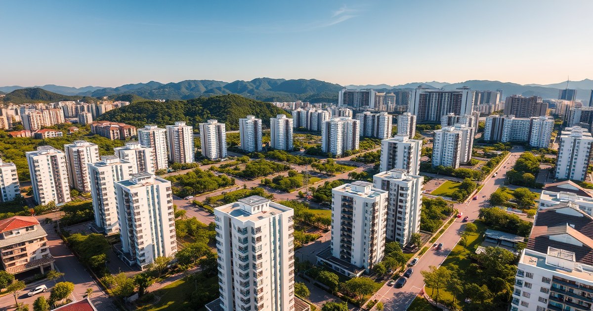 台中住宅示意圖（AI 生成，非實景）