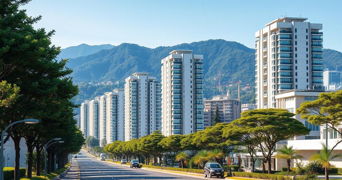 台中住宅示意圖（AI 生成，非實景）