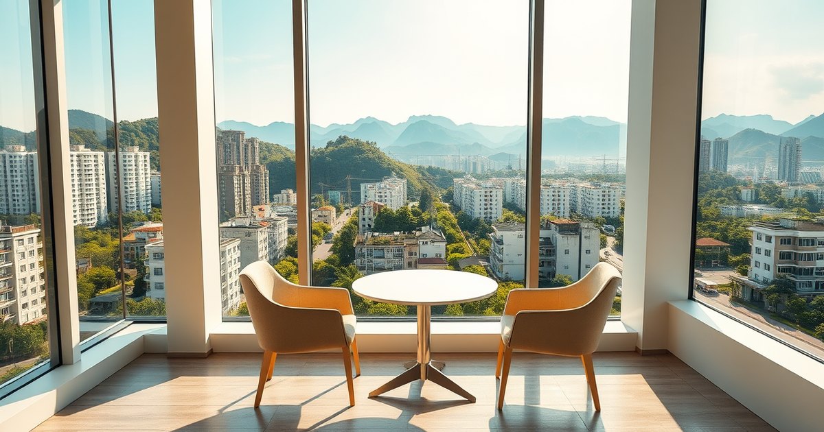 台中住宅示意圖（AI 生成，非實景）
