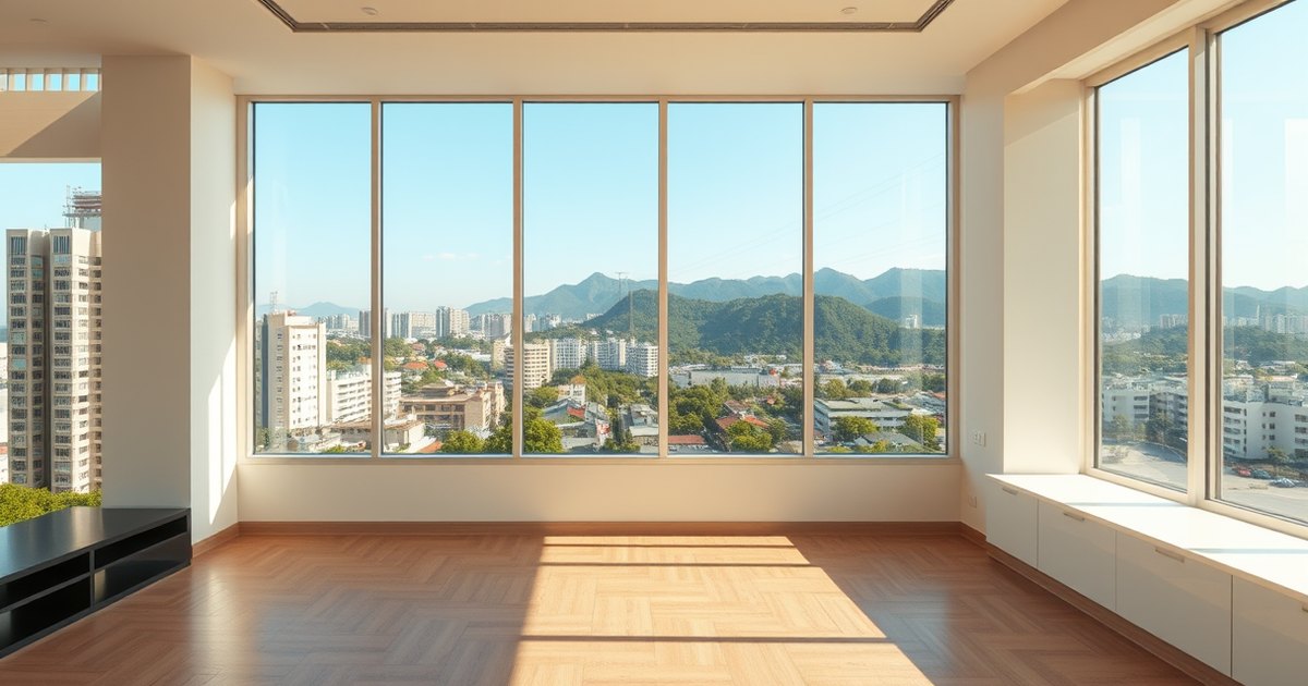 台中住宅示意圖（AI 生成，非實景）