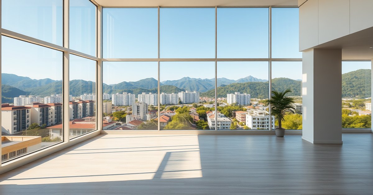 台中住宅示意圖（AI 生成，非實景）