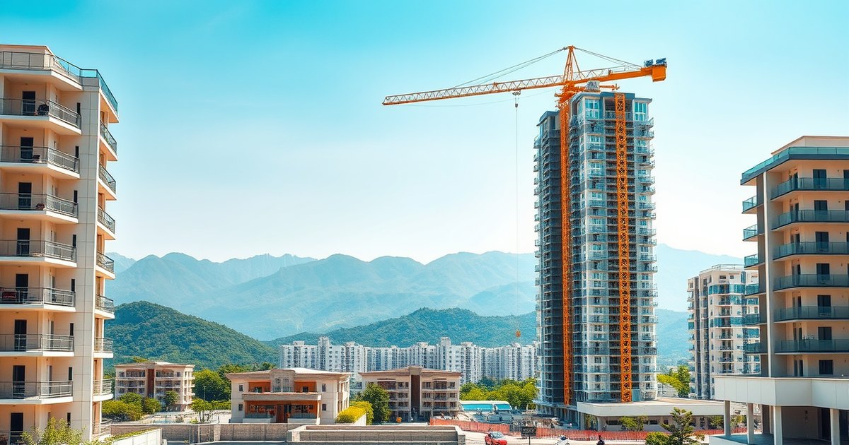 台中住宅示意圖（AI 生成，非實景）
