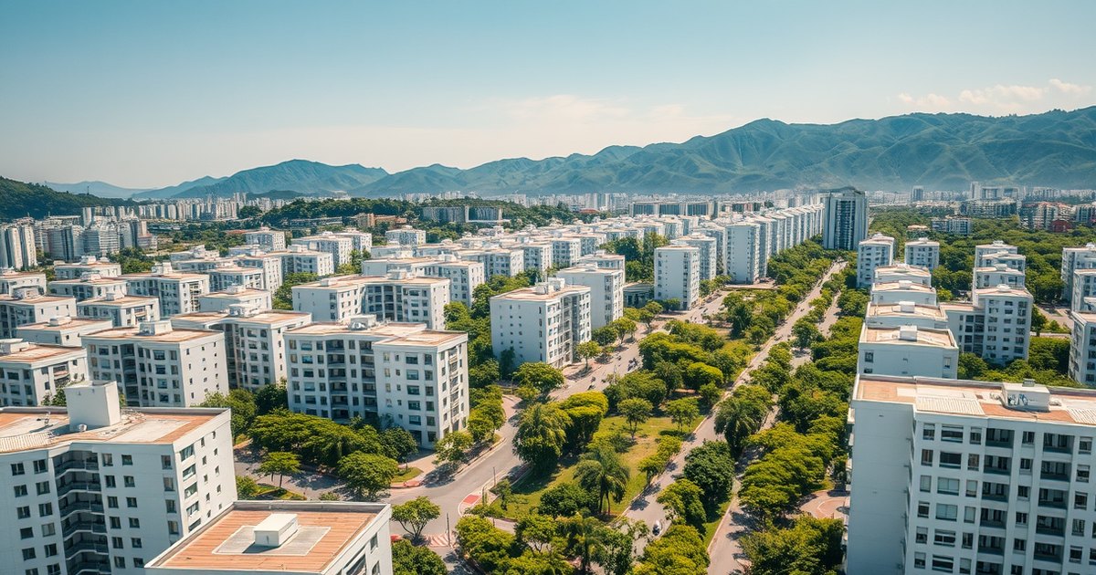 台中住宅示意圖（AI 生成，非實景）