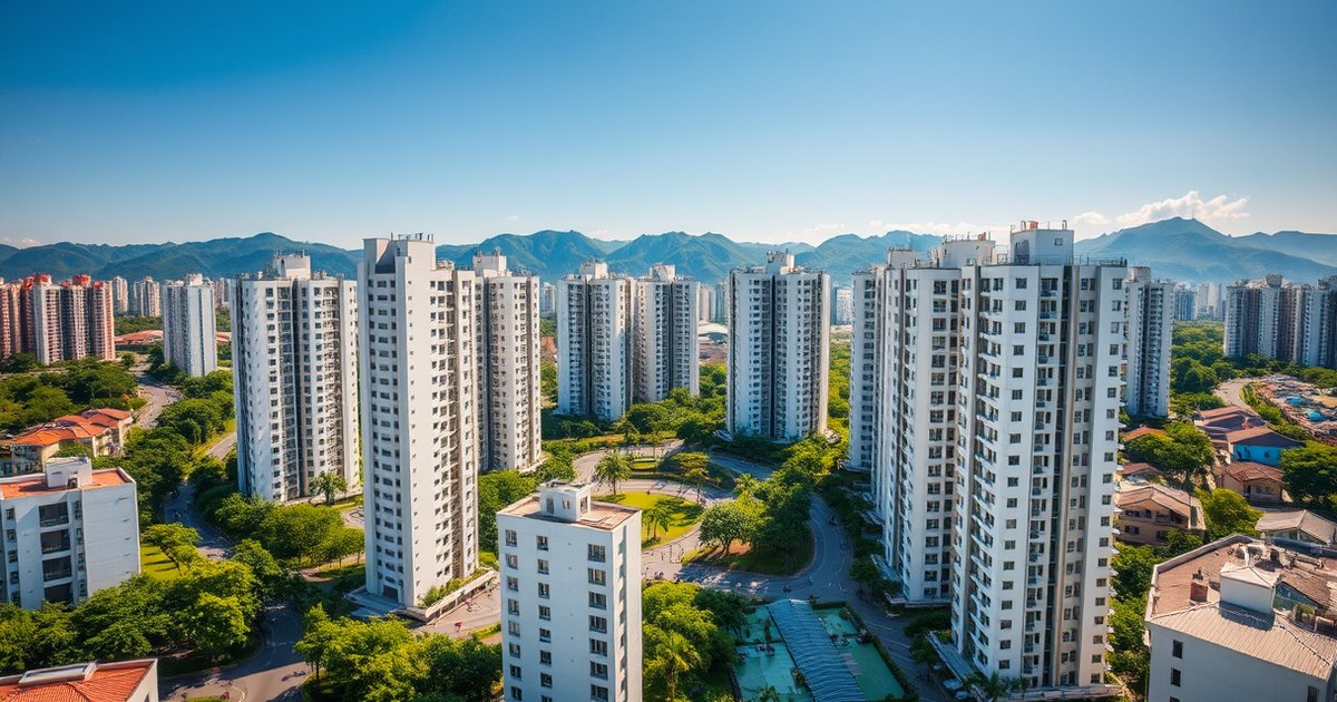台中住宅示意圖（AI 生成，非實景）