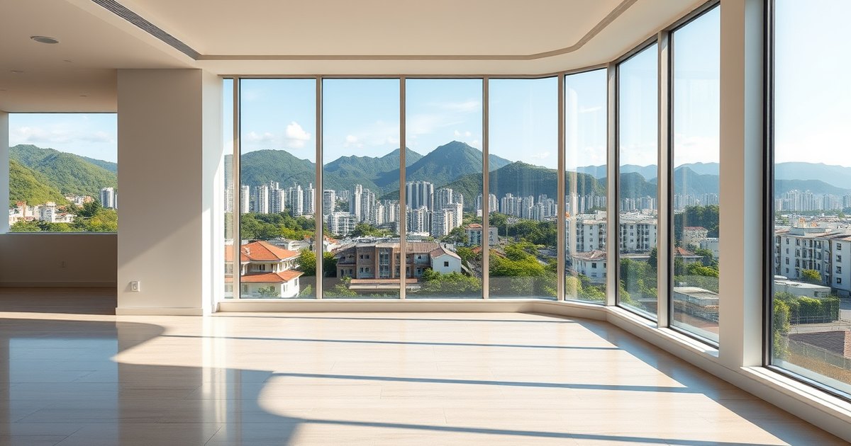 台中住宅示意圖（AI 生成，非實景）