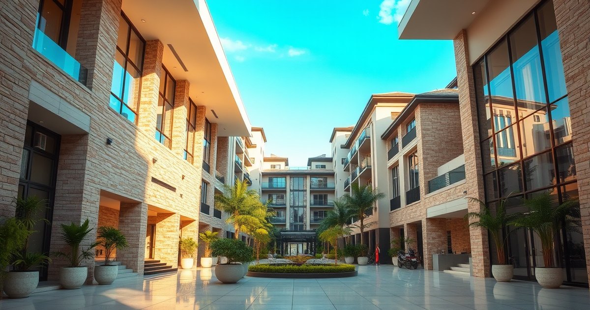 台中住宅示意圖（AI 生成，非實景）
