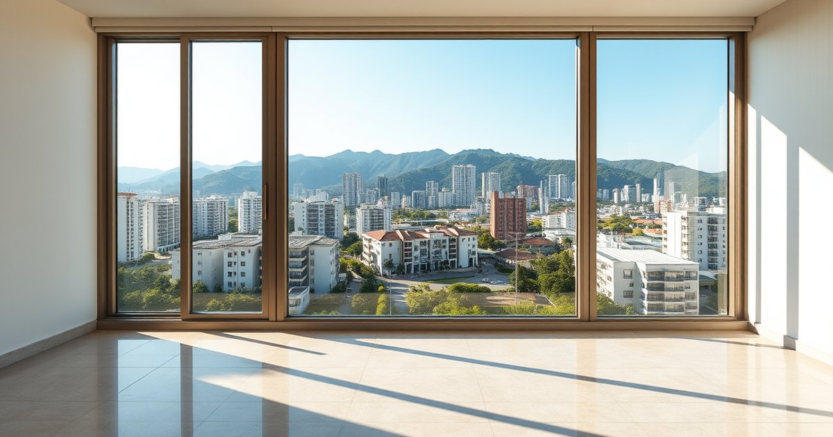 台中住宅示意圖（AI 生成，非實景）