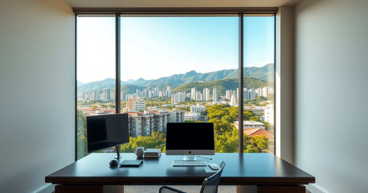 台中住宅示意圖（AI 生成，非實景）