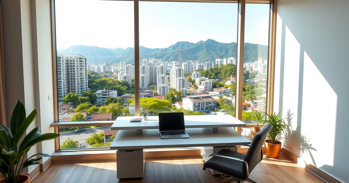 台中住宅示意圖（AI 生成，非實景）